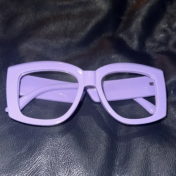 Purple fashion glasses - Picture 2 of 3